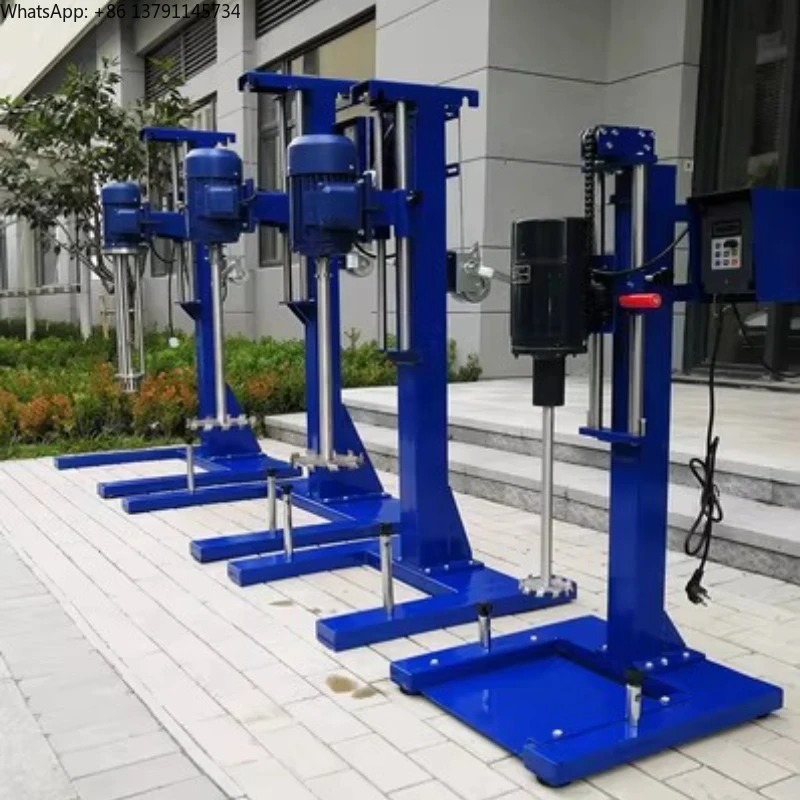 Blender High Power - เครื่องผสมแบบกระจายตัวกำลังสูงสำหรับอุตสาหกรรม 3 กิโลวัตต์ สำหรับสีและสารเคลือบผิว ป้องกันการระเบิด ปรับความถี่ได้