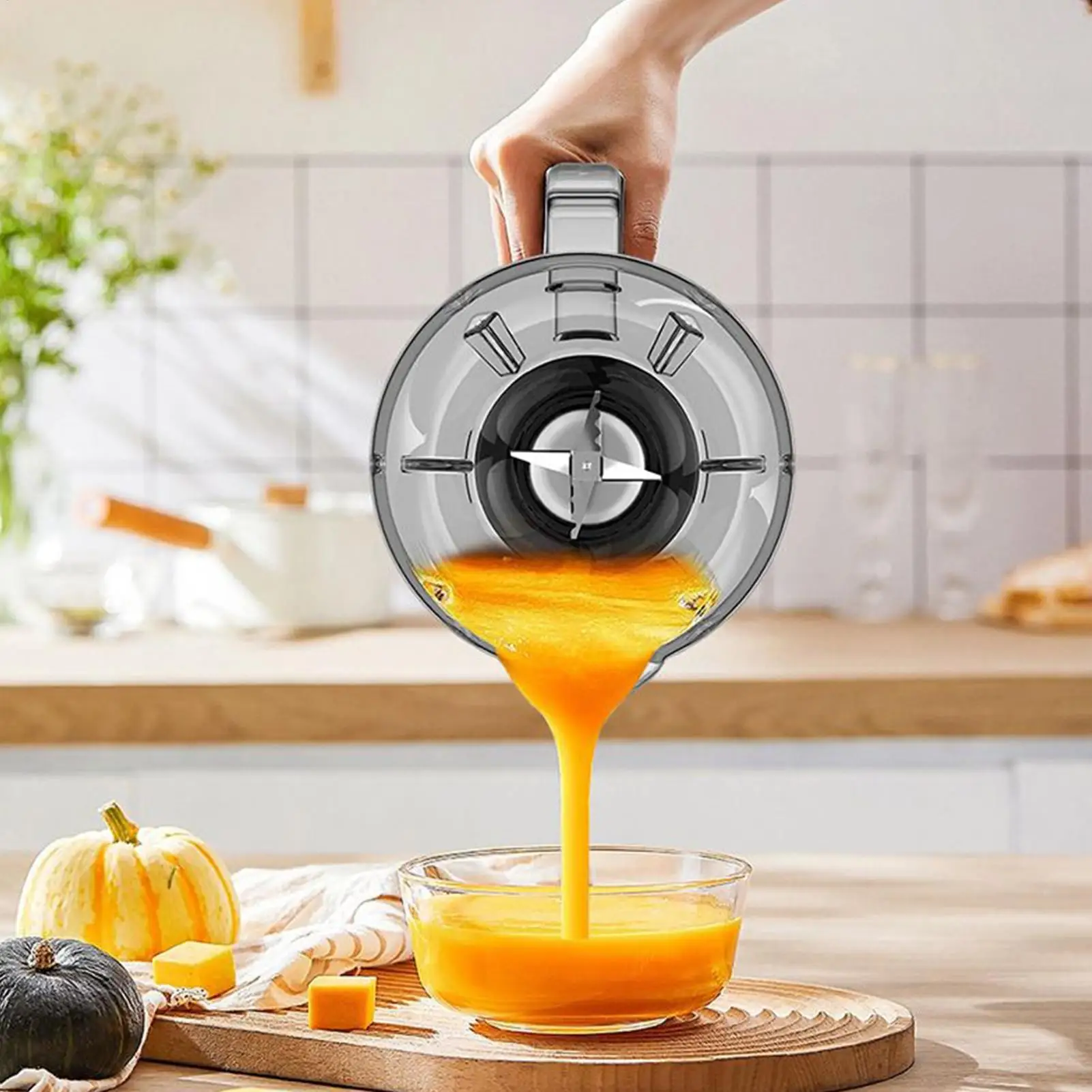 Food Processor Large - เครื่องปั่นอาหารสำหรับครัว ความจุขนาดใหญ่ เครื่องผสมเครื่องปรุงรส ความเร็วสูง สำหรับครอบครัว นักเรียน
