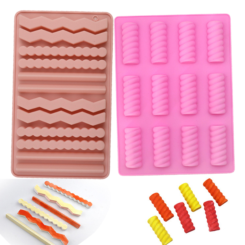 Kitchen Appliances On Sale - ใหม่ช็อกโกแลตบาร์แม่พิมพ์ซิลิโคน Stick คุกกี้ถาดอบ ICE CUBE Candy