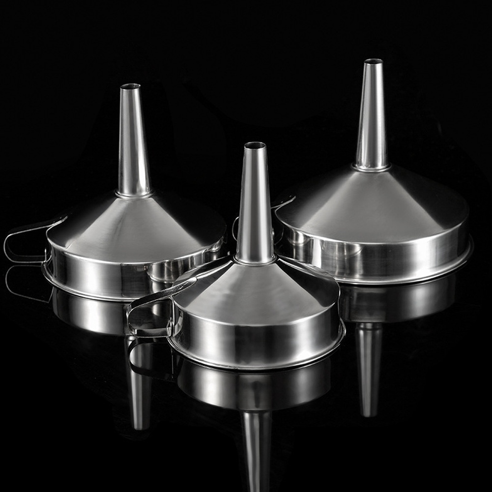 Kitchen Appliances On Sale - กรวยกรองน้ำมันสแตนเลส 1 ชิ้น ปากกว้าง อุปกรณ์ครัว สำหรับบาร์