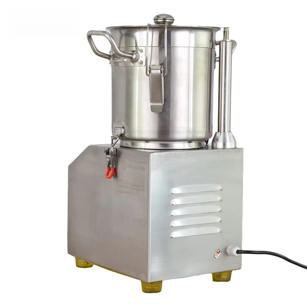 Food Processor Large - เครื่องเตรียมอาหารเชิงพาณิชย์ขนาดใหญ่ 13 ลิตร เครื่องทำเฟรนช์ฟรายส์ เครื่องบดเนื้อ สแตนเลส