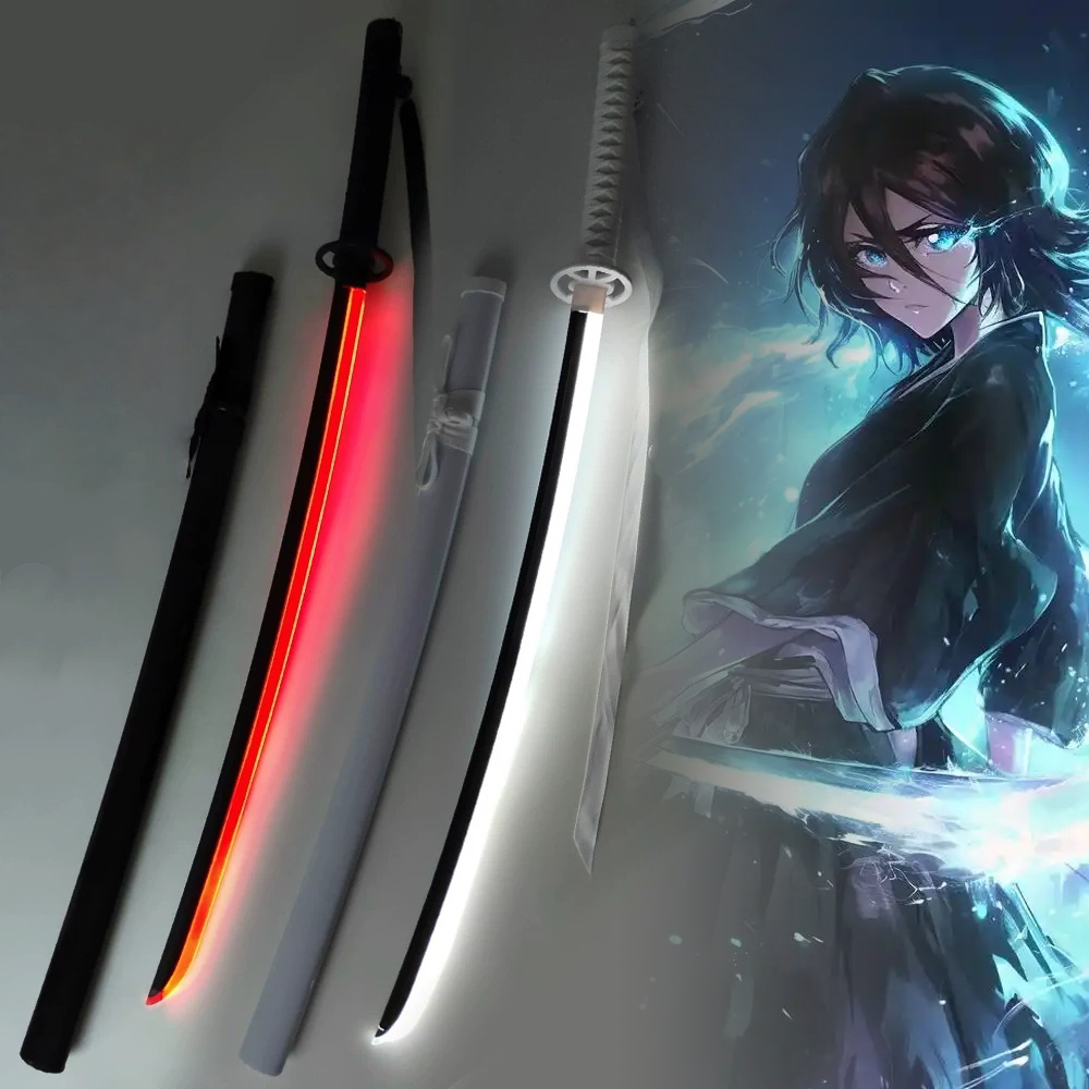Kitchen Appliances Ninja - ดาบคาตานะเรืองแสงขนาด 40 นิ้ว ดาบไลท์เซเบอร์ LED อนิเมะ