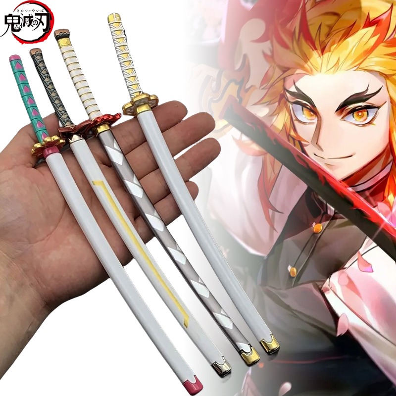 Kitchen Appliances Ninja - 26ซม.ปีศาจSayaer Katana Metal SuordอะนิเมะDemon Slayer: Kimetsuไม่มีYaiba