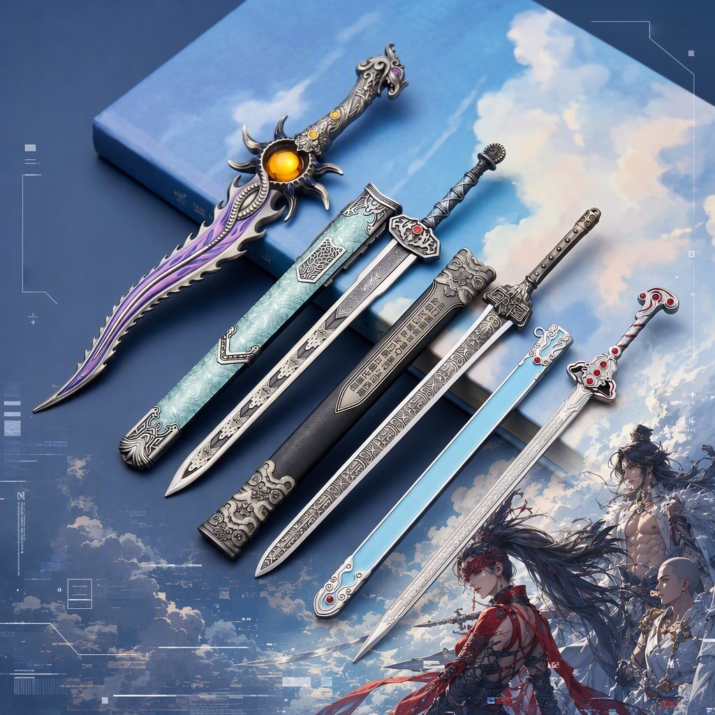 Kitchen Appliances Ninja - ดาบคาตานะ Naraka Bladepoint ขนาด 11 นิ้ว