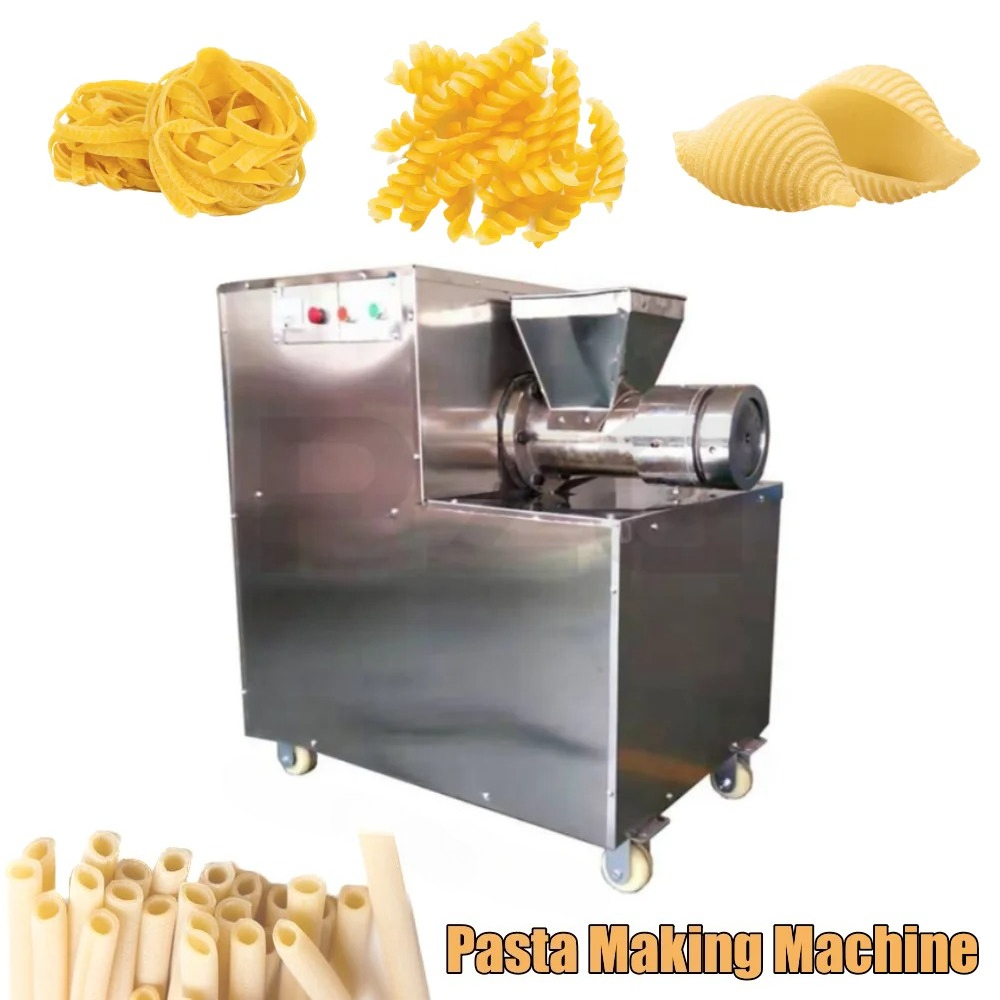 Pasta Machine Electric - เครื่องทำพาสต้าอิตาเลียนแบบอัตโนมัติสำหรับพาสต้ามาการอนี ดิทาลินี ริกาโทนี และเพนเน่