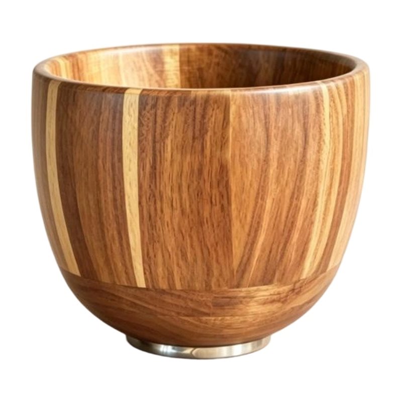 Stand Mixer Bowl - ABMH-ชามผสมสำหรับเครื่องผสมอาหารแบบตั้งโต๊ะขนาด 4.5-5 QT สำหรับเครื่องผสมอาหารคิทเช่นเอيد ชามผสมไม้ อุปกรณ์ครัวไม้ธรรมชาติ