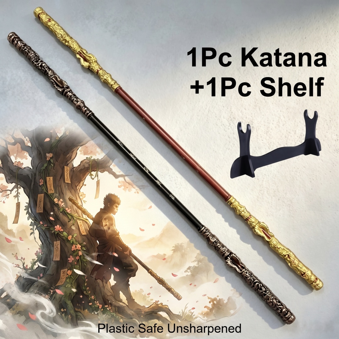 Kitchen Appliances Ninja - ดาบคาตานะ ซุนหงอคง ขนาด 70 นิ้ว สีดำ