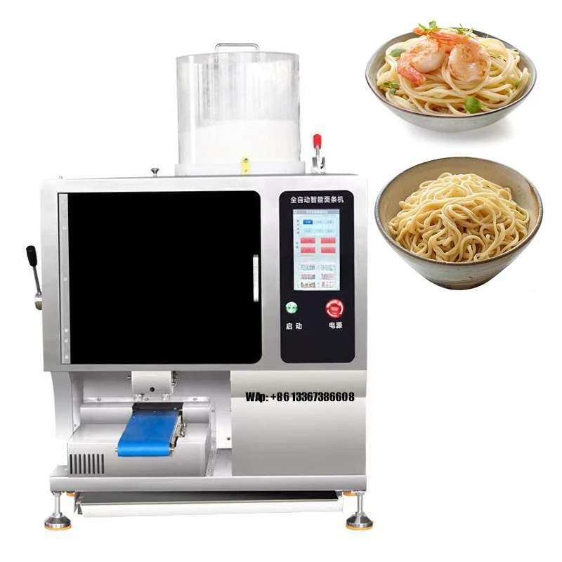 Pasta Machine Electric - เครื่องทำเส้นก๋วยเตี๋ยวอัจฉริยะ เครื่องทำพาสต้าอัตโนมัติ เครื่องทำเส้นก๋วยเตี๋ยวข้าวสดไฟฟ้า เครื่องทำผลิตภัณฑ์จากธัญพืช