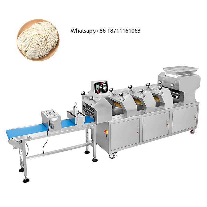 Pasta Machine Electric - เครื่องทำบะหมี่อัตโนมัติไฟฟ้าเชิงพาณิชย์สำหรับร้านอาหาร อุปกรณ์ทำเส้นพาสต้า