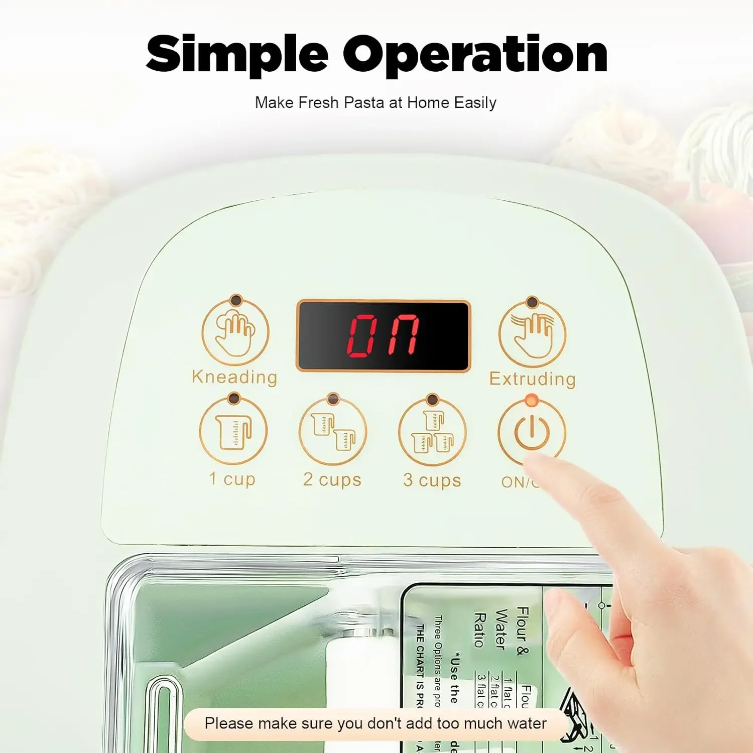 เครื่องทำพาสต้าอัตโนมัติแบบไฟฟ - Pasta Machine Electric บทวิจารณ์และราคา