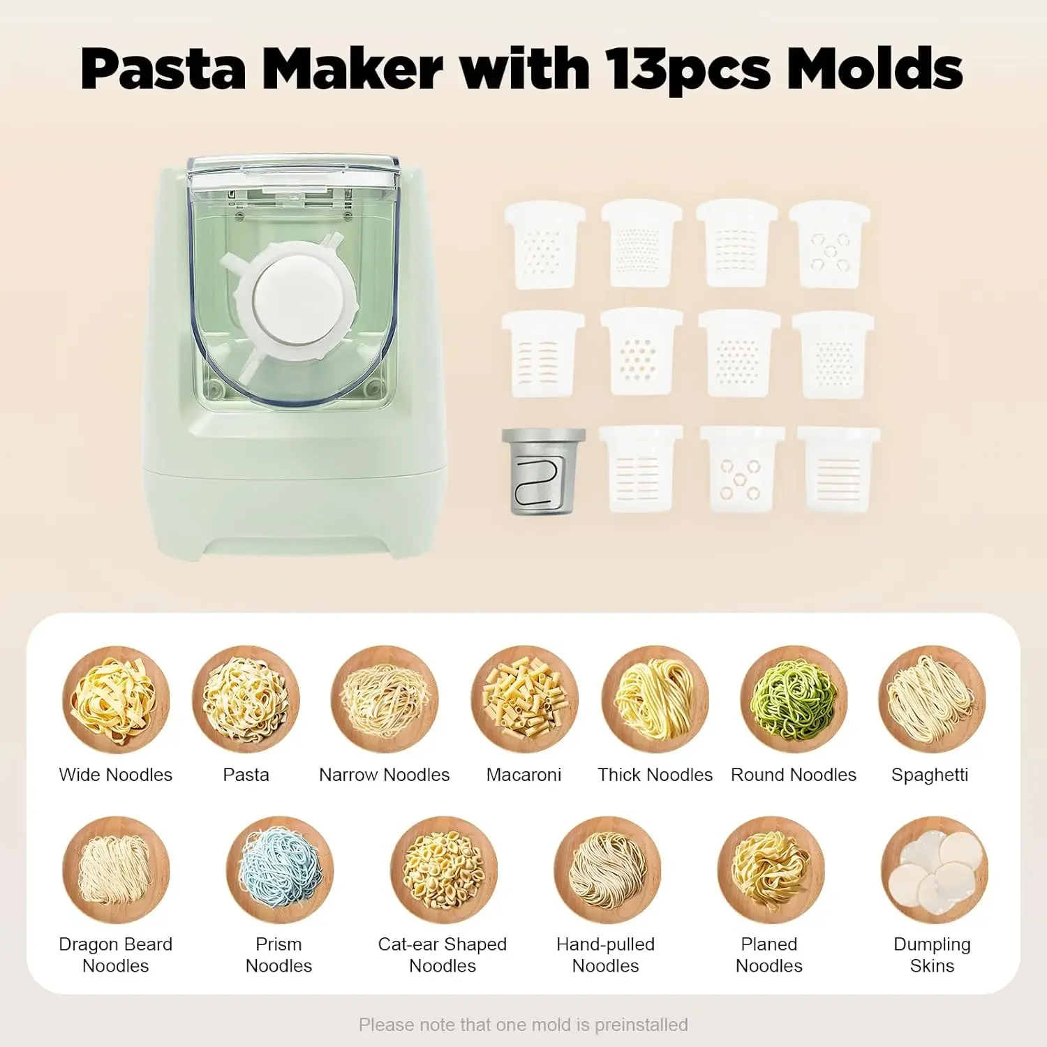 เครื่องทำพาสต้าอัตโนมัติแบบไฟฟ - Pasta Machine Electric บทวิจารณ์และราคา