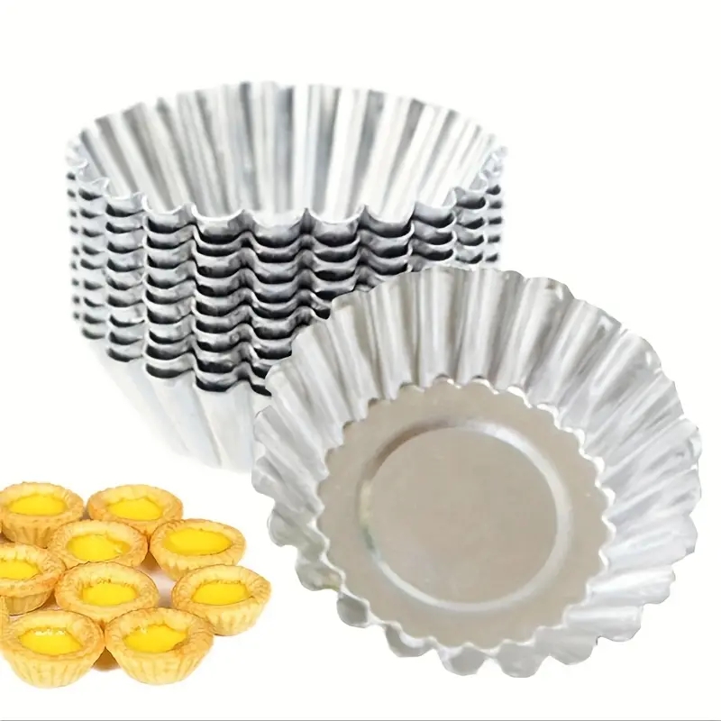 แม่พิมพ์ทาร์ตไข่อลูมิเนียมแบบน - Kitchen Appliances On Sale บทวิจารณ์และราคา