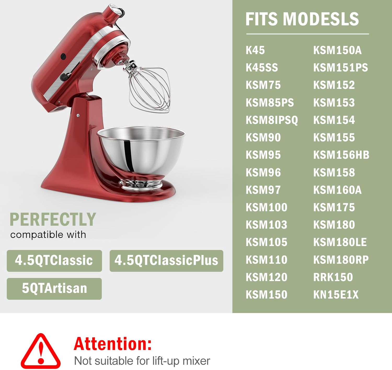 ชามสแตนเลสขนาด 3 ควอร์ตสำหรับเ - Stand Mixer Bowl บทวิจารณ์และราคา