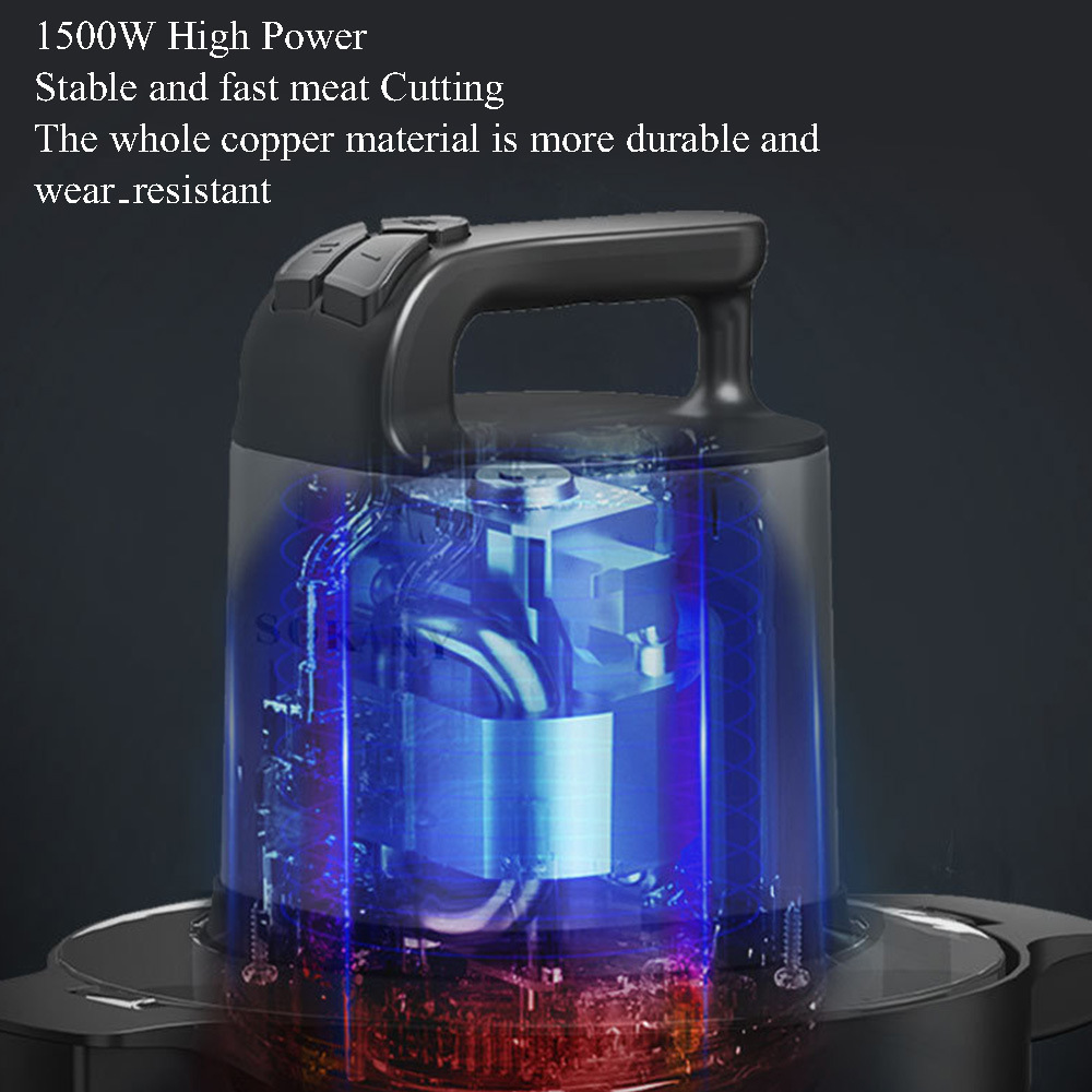เครื่องบดเนื้อไฟฟ้า 1500 วัตต์ - Food Processor Large บทวิจารณ์และราคา