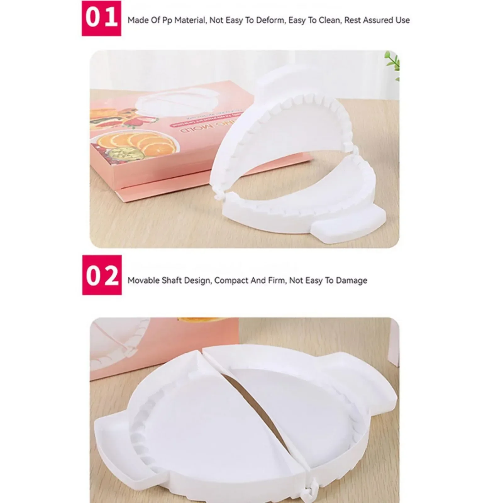 DIY Dumpling แม่พิมพ์กดอุปกรณ์ - Kitchen Appliances On Sale บทวิจารณ์และราคา