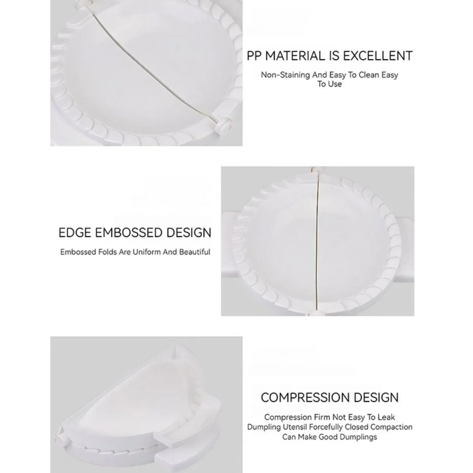 DIY Dumpling แม่พิมพ์กดอุปกรณ์ - Kitchen Appliances On Sale บทวิจารณ์และราคา