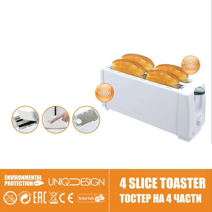 เครื่องทำขนมปังและเครื่องปิ้งข - Toaster 4 Slice บทวิจารณ์และราคา