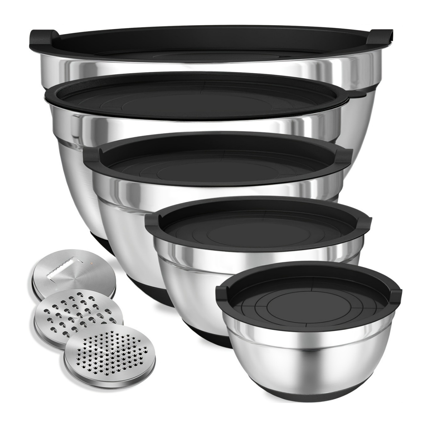 ชามผสม8ชิ้นพร้อมฝาปิดสุญญากาศช - Stand Mixer Bowl บทวิจารณ์และราคา
