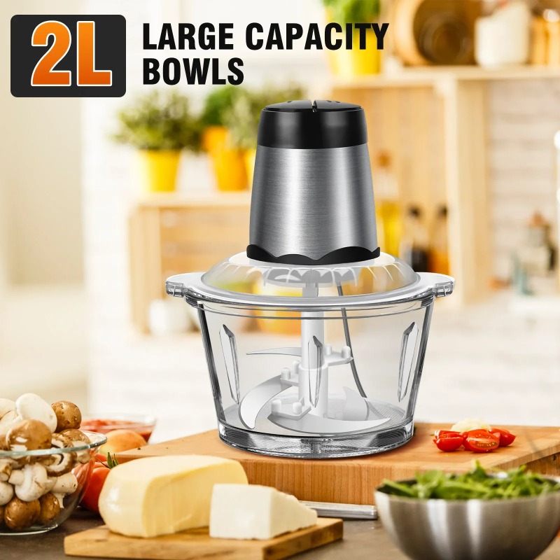 เครื่องบดเนื้อไฟฟ้า 2 ลิตร เคร - Food Processor Large บทวิจารณ์และราคา
