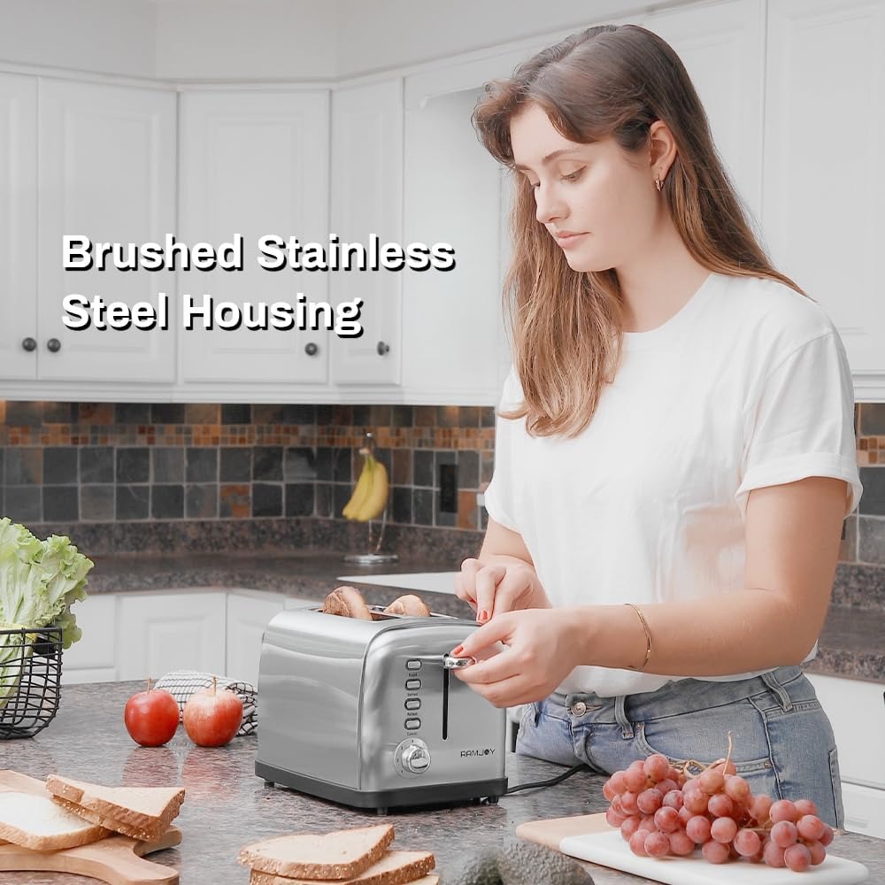 เครื่องปิ้งขนมปังแบบช่องกว้างพ - Toaster 4 Slice บทวิจารณ์และราคา