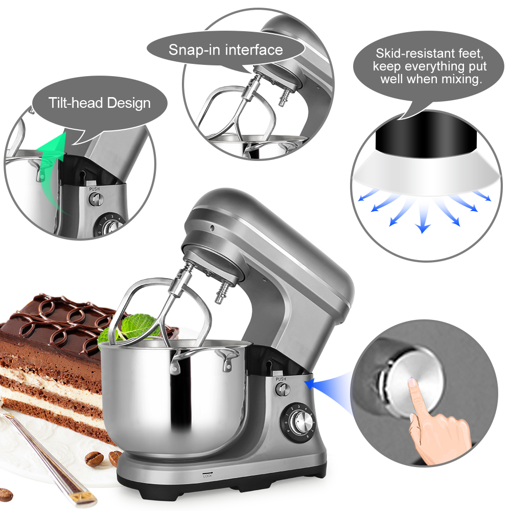 เครื่องผสมอาหารความจุสูง 11 ลิ - Stand Mixer Bowl บทวิจารณ์และราคา