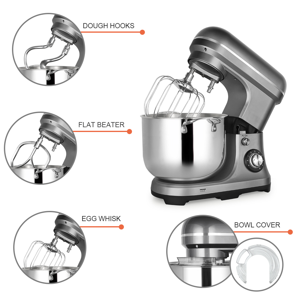 เครื่องผสมอาหารความจุสูง 11 ลิ - Stand Mixer Bowl บทวิจารณ์และราคา