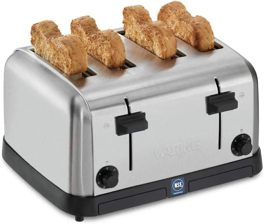 เครื่องปิ้งขนมปังเชิงพาณิชย์ 4 - Toaster 4 Slice บทวิจารณ์และราคา