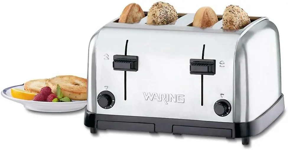 เครื่องปิ้งขนมปังเชิงพาณิชย์ 4 - Toaster 4 Slice บทวิจารณ์และราคา