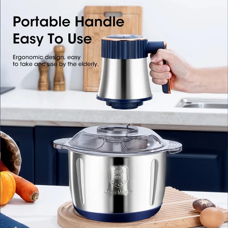 เครื่องบดเนื้อไฟฟ้า 5 ลิตร ควา - Food Processor Large บทวิจารณ์และราคา