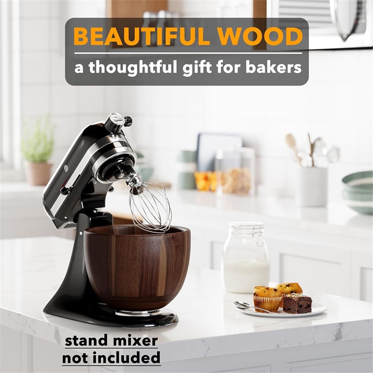 (A25M) ชุดชามไม้สำหรับเครื่องผ - Stand Mixer Bowl บทวิจารณ์และราคา